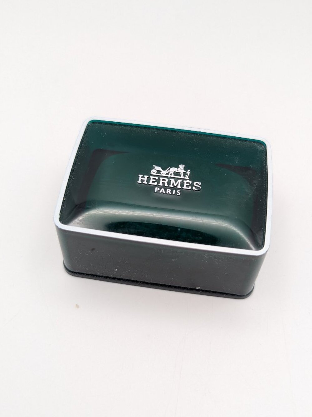 Hermes Green Acrylic Case Perfumed Soap 25g